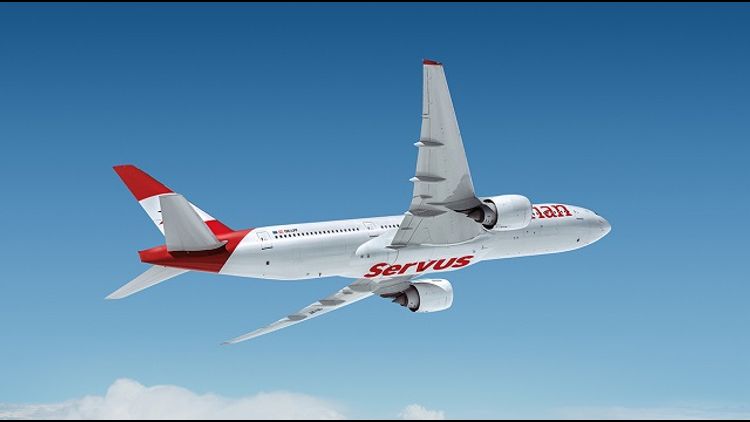 Austrian Boeing 777 640 2