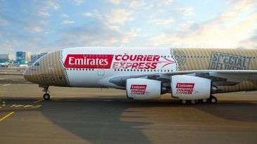 Emirates A380 Emirates Courier Express